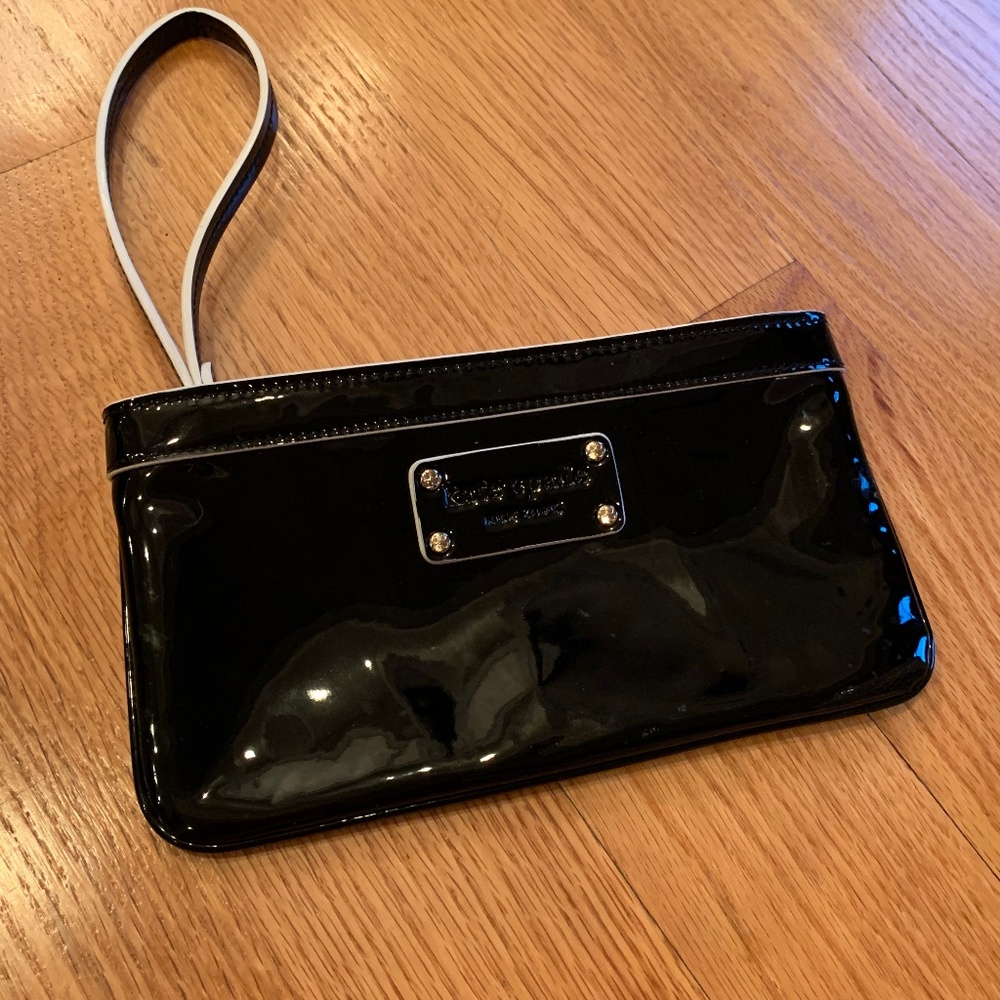 Kate Spade Black Wristlet
